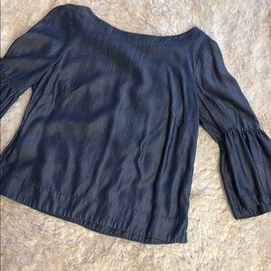 Elegant Navy Women's Top